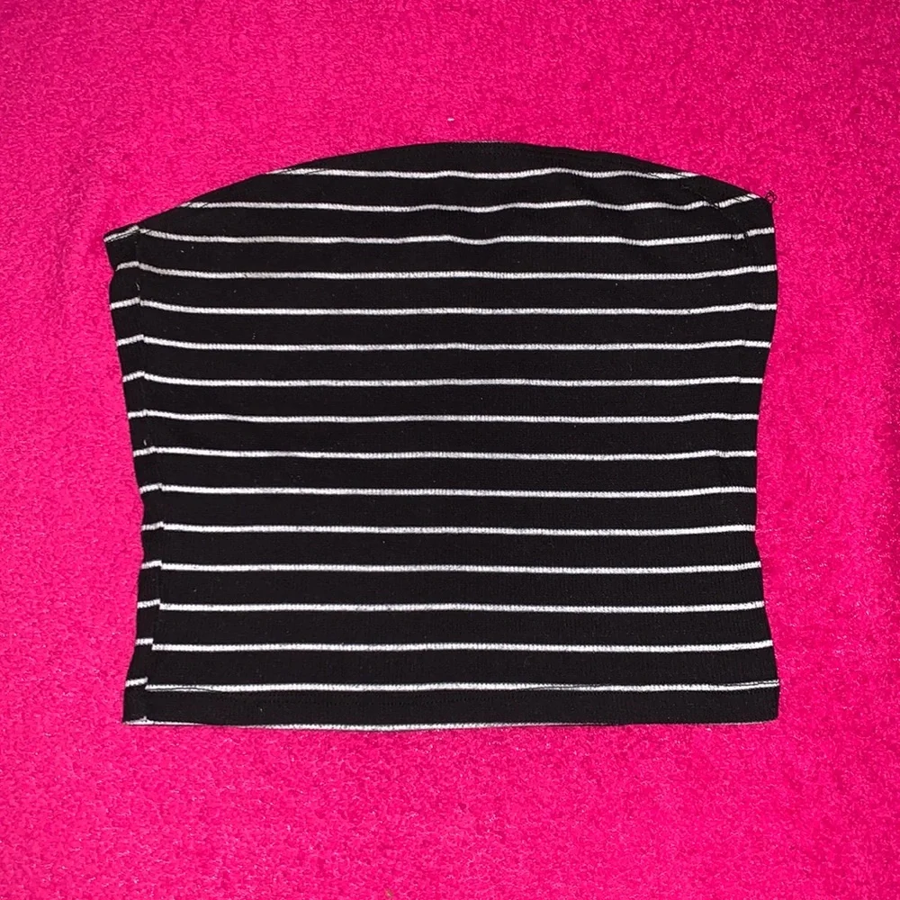 Striped Tube Top - Picture 1 of 1